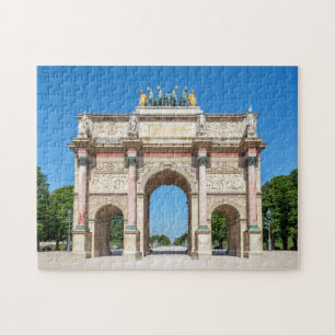 Carrousel Arch of Triumph in Paris, Frankreich Puzzle