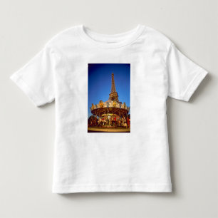 Carrousel, Eiffelturm, Paris, Frankreich Kleinkind T-shirt