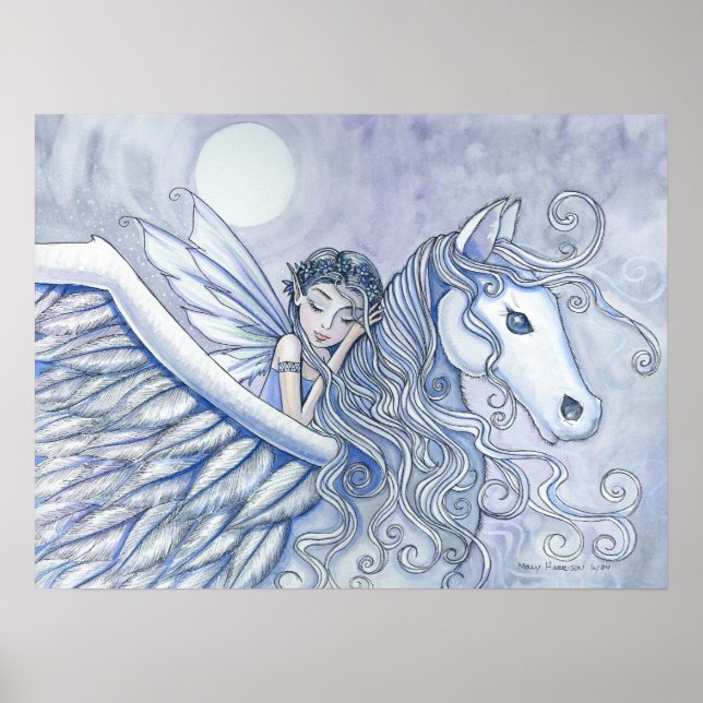Carry Me Away Fairy Pegasus Poster (Vorne)
