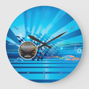 Cars 1 Wall Clocks Options Große Wanduhr
