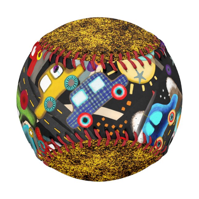 Cars Baseball, limitierte Auflage Ball Designer (Rückseite)