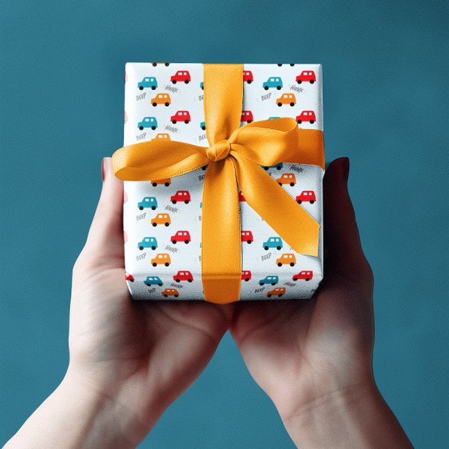 Cars Kids Boy Birthday Geschenkpapier (Von Creator hochgeladen)