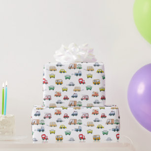 Cars Muster Geschenkpapier