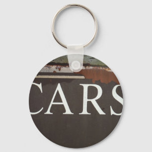 CARS Tow Truck Vintage Auto Unterschrift Schlüsselanhänger