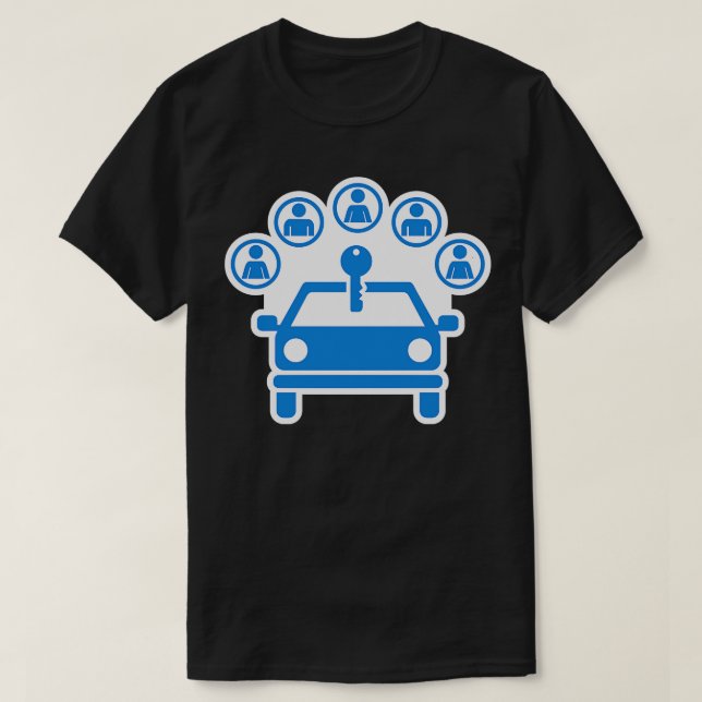 Carsharing T-Shirt (Design vorne)