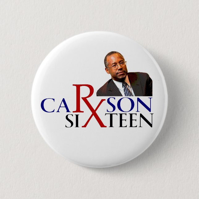 Carson '16 button (Vorderseite)