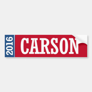 CARSON 2016 AUTOAUFKLEBER