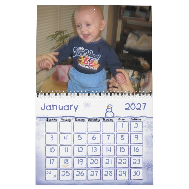Carson Calendar Kalender (Jan 2027)