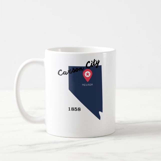 Carson City coffee mug  Kaffeetasse (Links)