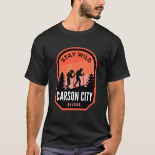 Carson City Nevada Wandern im Grünen T-Shirt