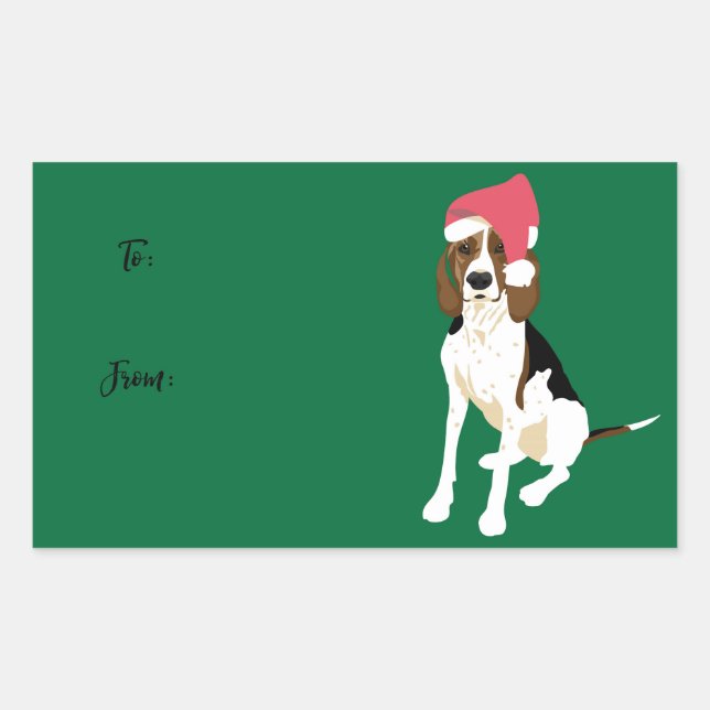 Carson Holiday Geschenketiks Stickers (Vorderseite)