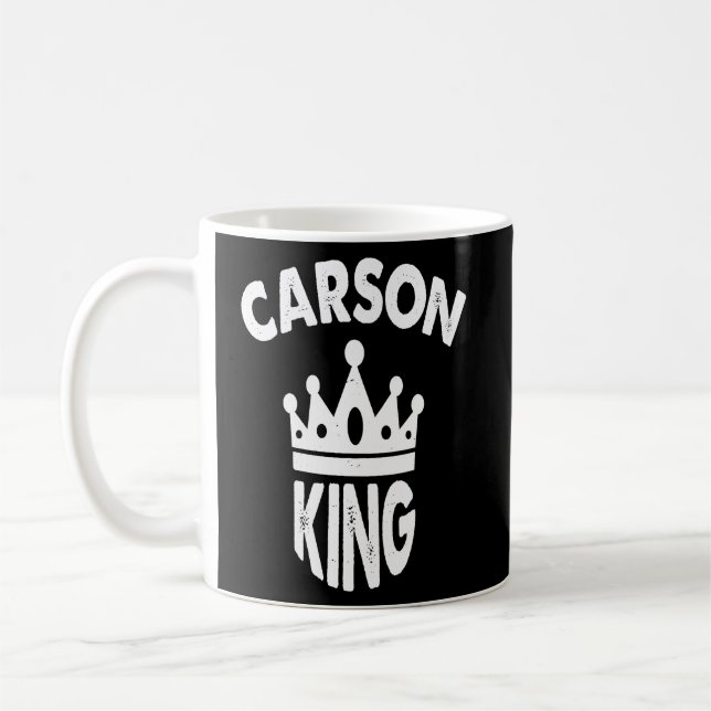 Carson King 25 Kalifornien Kaffeetasse (Links)