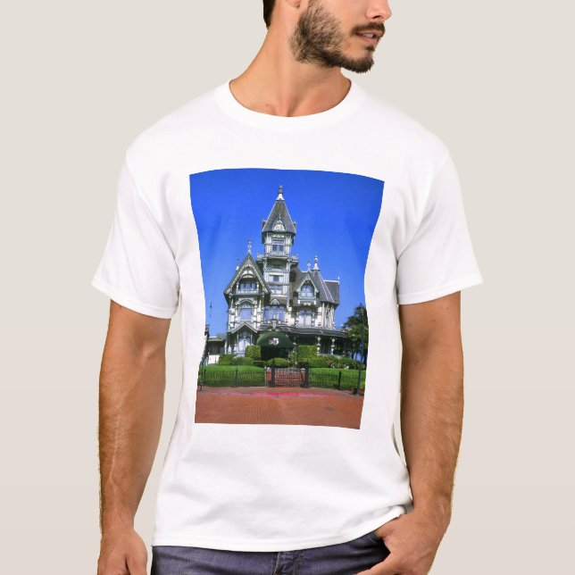 Carson Mansion in Eureka, Kalifornien T-Shirt (Vorderseite)