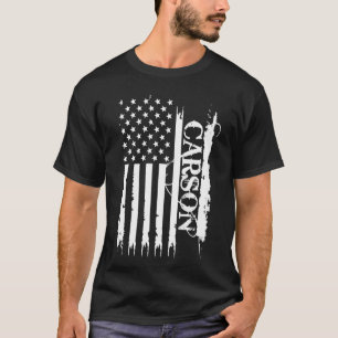 Carson United Staaten erschüttert US-Flagge T-Shirt