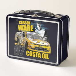 Carson Ware 07 Costa Oil Racing Filters Mittagsbox Metall Brotdose