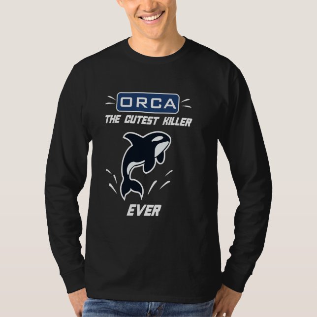 Carson Washington Orca Der Niedlichste Killer Whal T-Shirt (Vorderseite)