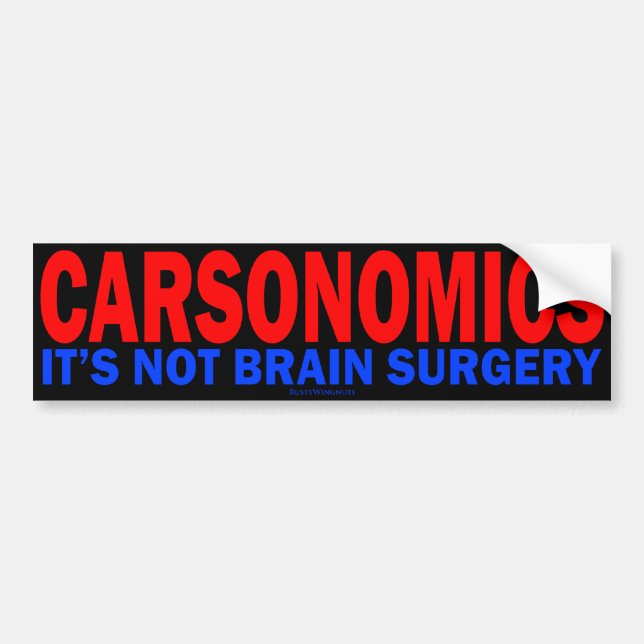 Carsonomics Autoaufkleber (Vorne)
