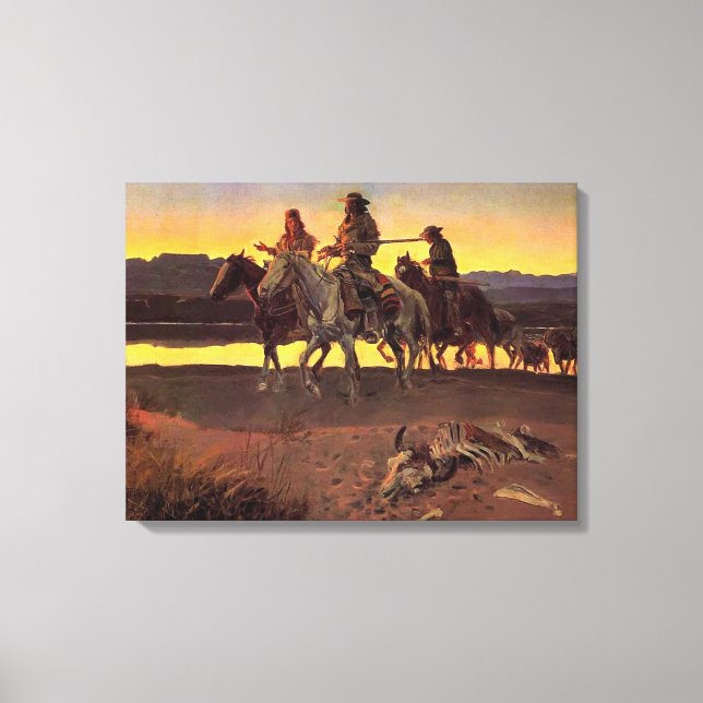 Carson's Men Leinwanddruck (Vorderseite)