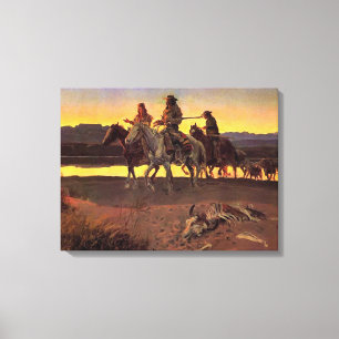 Carson's Men von Charles M. Russell Leinwanddruck