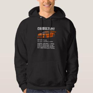 Carsultant Car Typ Diesel Mechanic Hoodie