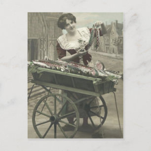 Cart Street Church Poisson d'avril Postkarte