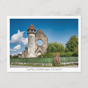 Carta Cistercian Church Postkarte