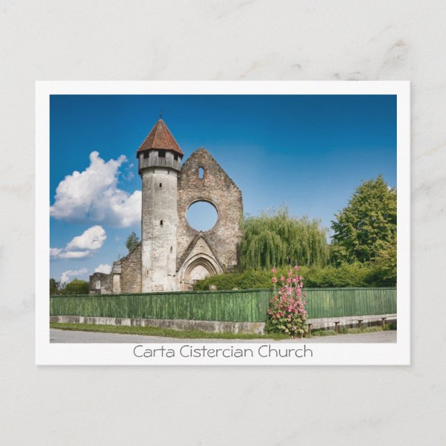 Carta Cistercian Church Postkarte (Vorderseite)