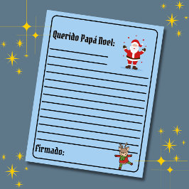 Carta Para Papá Weihnachten Bluetto