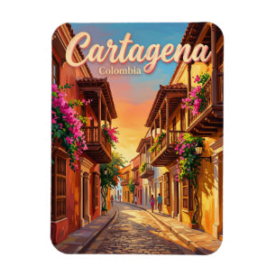 Cartagena Altstadt Kolumbien Magnet