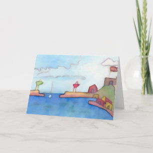 Cartagena-Geburtstags-Karte Karte