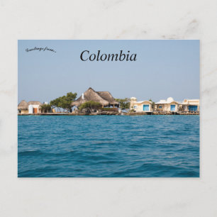 Cartagena Kolumbien Postcard Postkarte