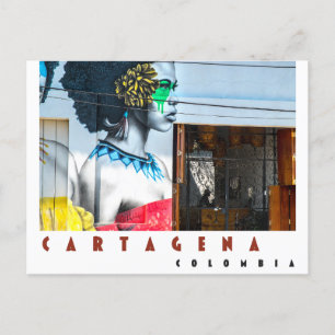 Cartagena, Kolumbien, Postkarte