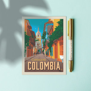 Cartagena, Kolumbien Postkarte