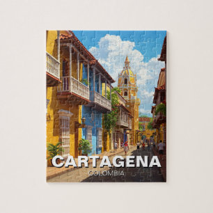Cartagena Kolumbien Reise Puzzle