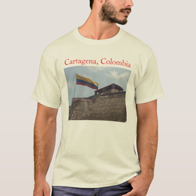 Cartagena, Kolumbien T-Shirt (Vorderseite)