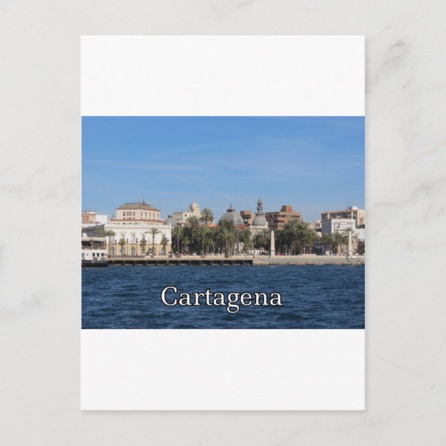 Cartagena Souvenir und Geschenk Postkarte (Vorderseite)