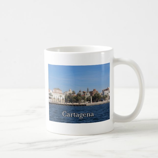 Cartagenaandenken und -geschenk kaffeetasse (Rechts)