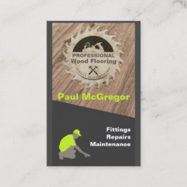 Cartão De Visita Professional Flooring Visitenkarte