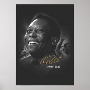 Cartão Postal Camiseta Pelé - 1940-2022 Poster