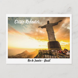 Cartão Postal Cristo Redentor - Rio de Janeiro Postkarte