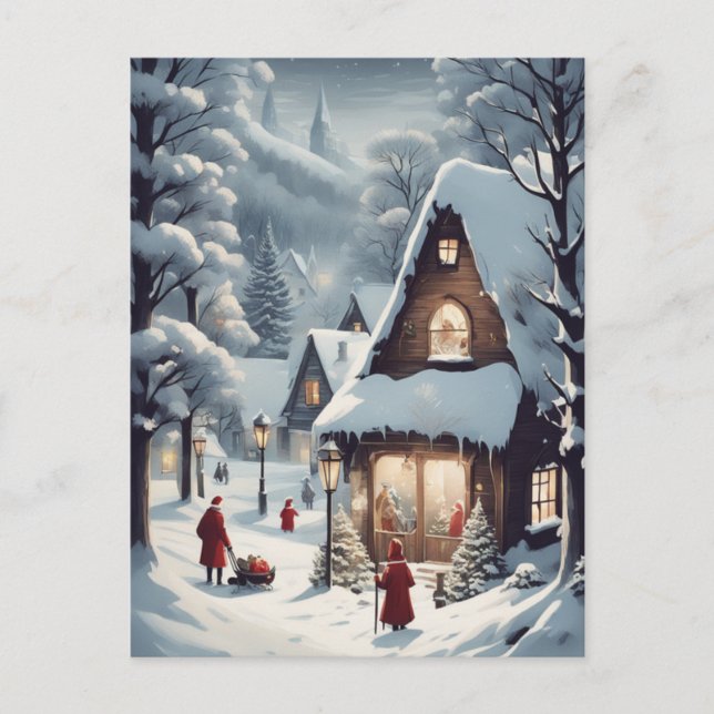 Cartão Postal De Festividades Merry Moments: Your Feiertagspostkarte (Vorderseite)