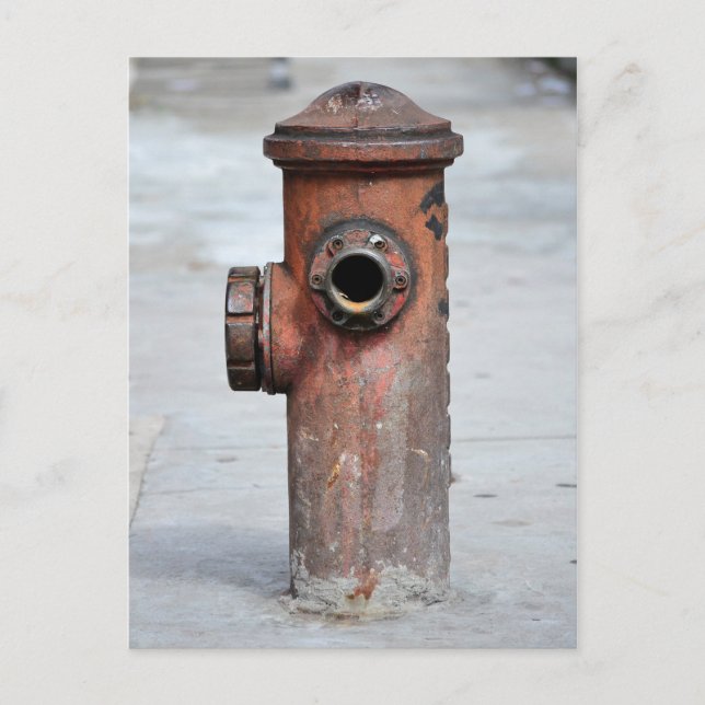 Cartão Postal - Hidrante Vintag - São Paulo|Nº13 Postkarte (Vorderseite)