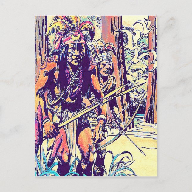 cartão postíndio postkarte (Vorderseite)