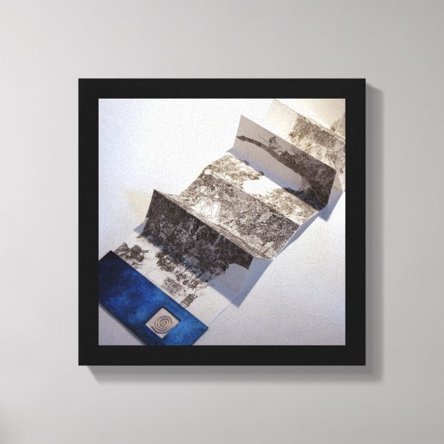 Carte Blanche pour 1 Stylo en bout de Course Print Leinwanddruck (Vorderseite)