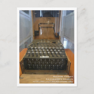 Carte postale Enigma Postkarte