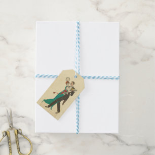 Carte Postale Gift Tag Geschenkanhänger