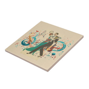 Carte Postale Keramik Tile Fliese