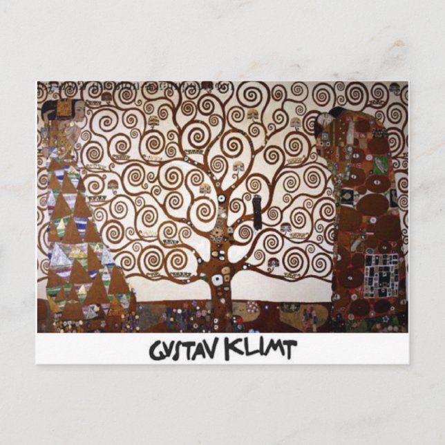 Carte postale Klimt Postkarte (Vorderseite)