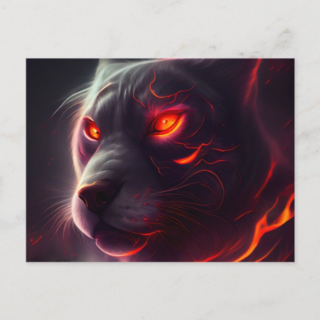 Carte Postale tiger Postkarte (Vorderseite)