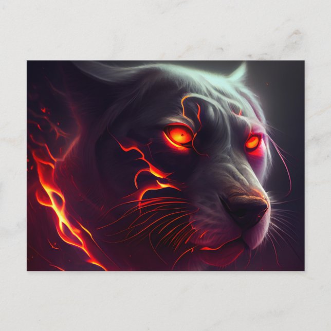 Carte Postale tiger Postkarte (Vorderseite)